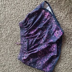 Champion Women's Athletic Shorts - Purple and Pink